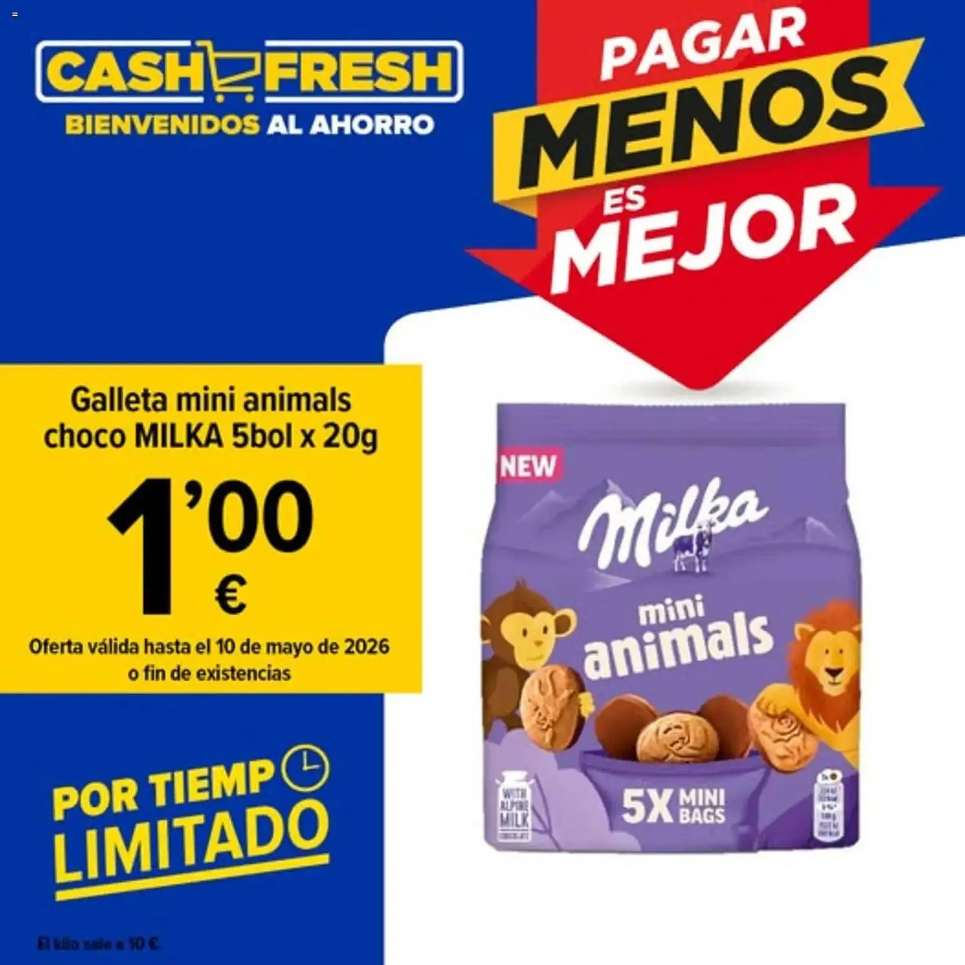 Catálogo de Folleto Cash Fresh 5 de mayo al 10 de mayo 2026 - Página 1