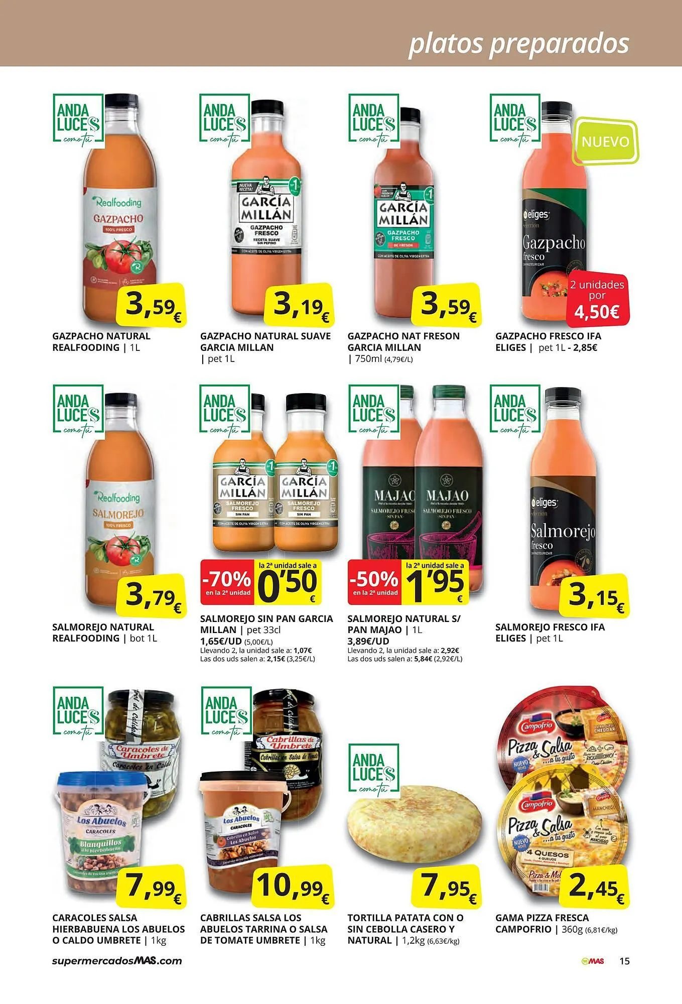 Catálogo de Folleto Supermercados MAS 30 de mayo al 26 de junio 2025 - Página 15