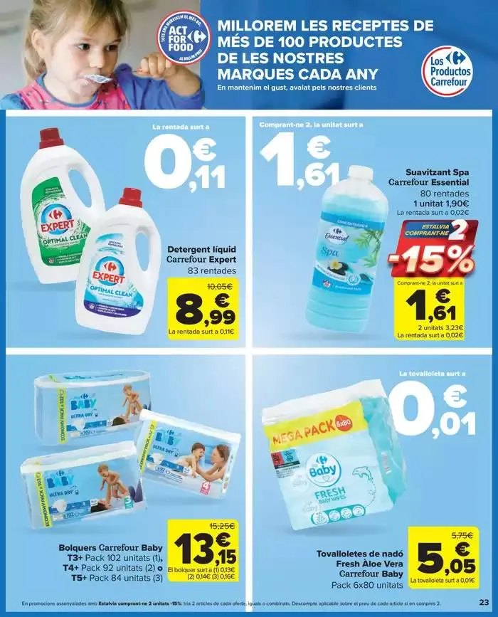 Catálogo de 2a unitat -50% en més de 700productos 25 de marzo al 9 de abril 2025 - Página 23