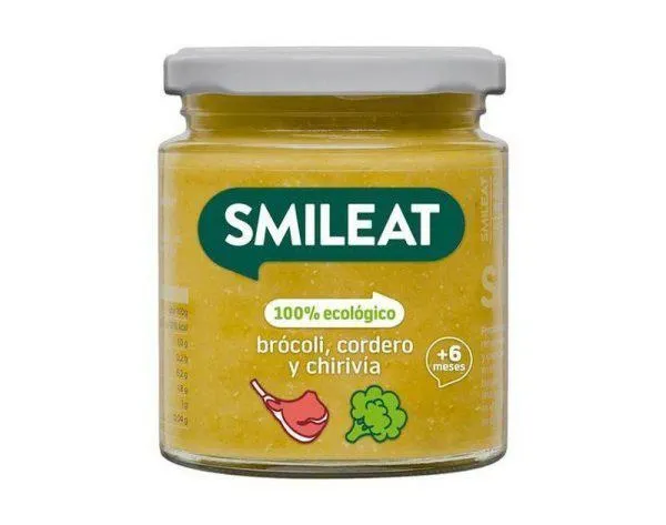 Brócoli, Cordero y Chirivía Ecológico (230g) – Smileat