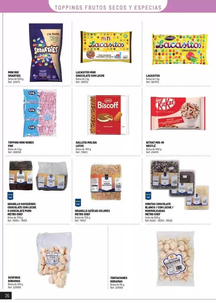 Catálogo de Especial Postres Canarias 4 de marzo al 31 de diciembre 2025 - Página 26