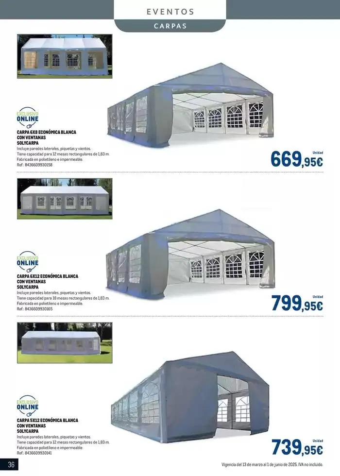 Catálogo de Especial Terrazas 13 de marzo al 1 de junio 2025 - Página 36