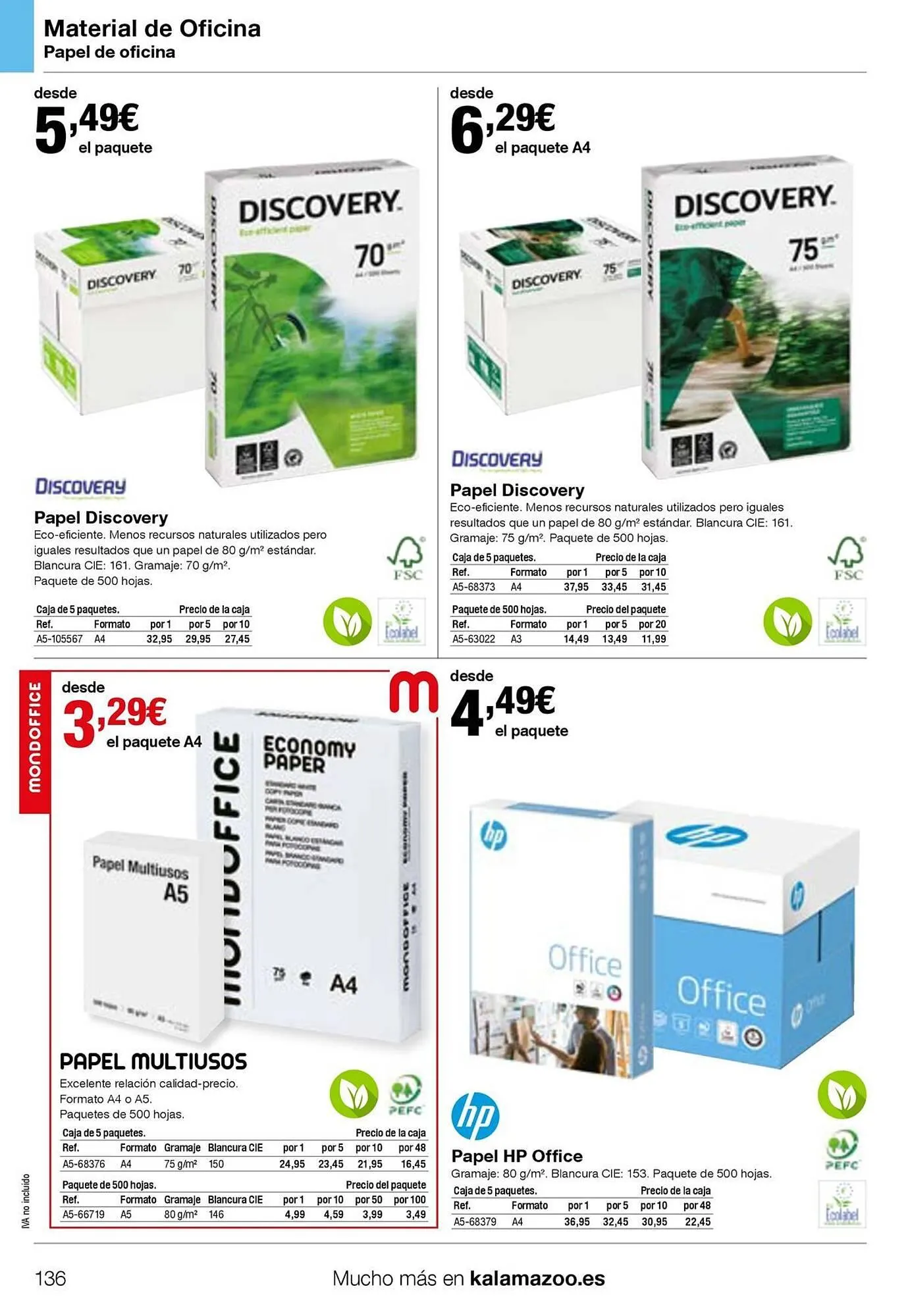 Catálogo de Folleto Staples Kalamazoo 19 de enero al 31 de diciembre 2026 - Página 136