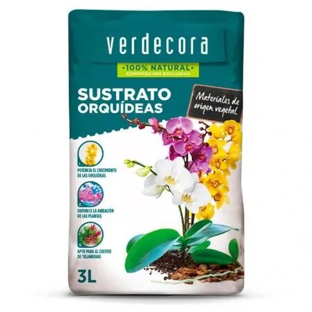 SUSTRATO ORQUIDEAS 3L VERDECORA