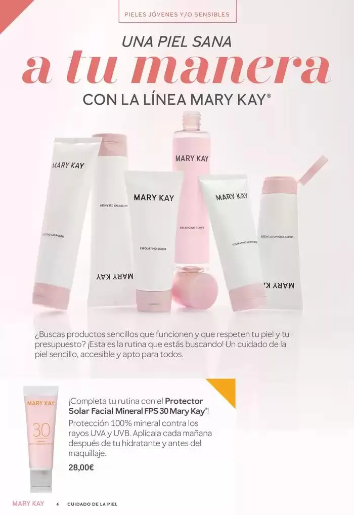 Catálogo de Folleto "Belleza Mary Kay" - Primavera 2025 16 de abril al 30 de abril 2025 - Página 4