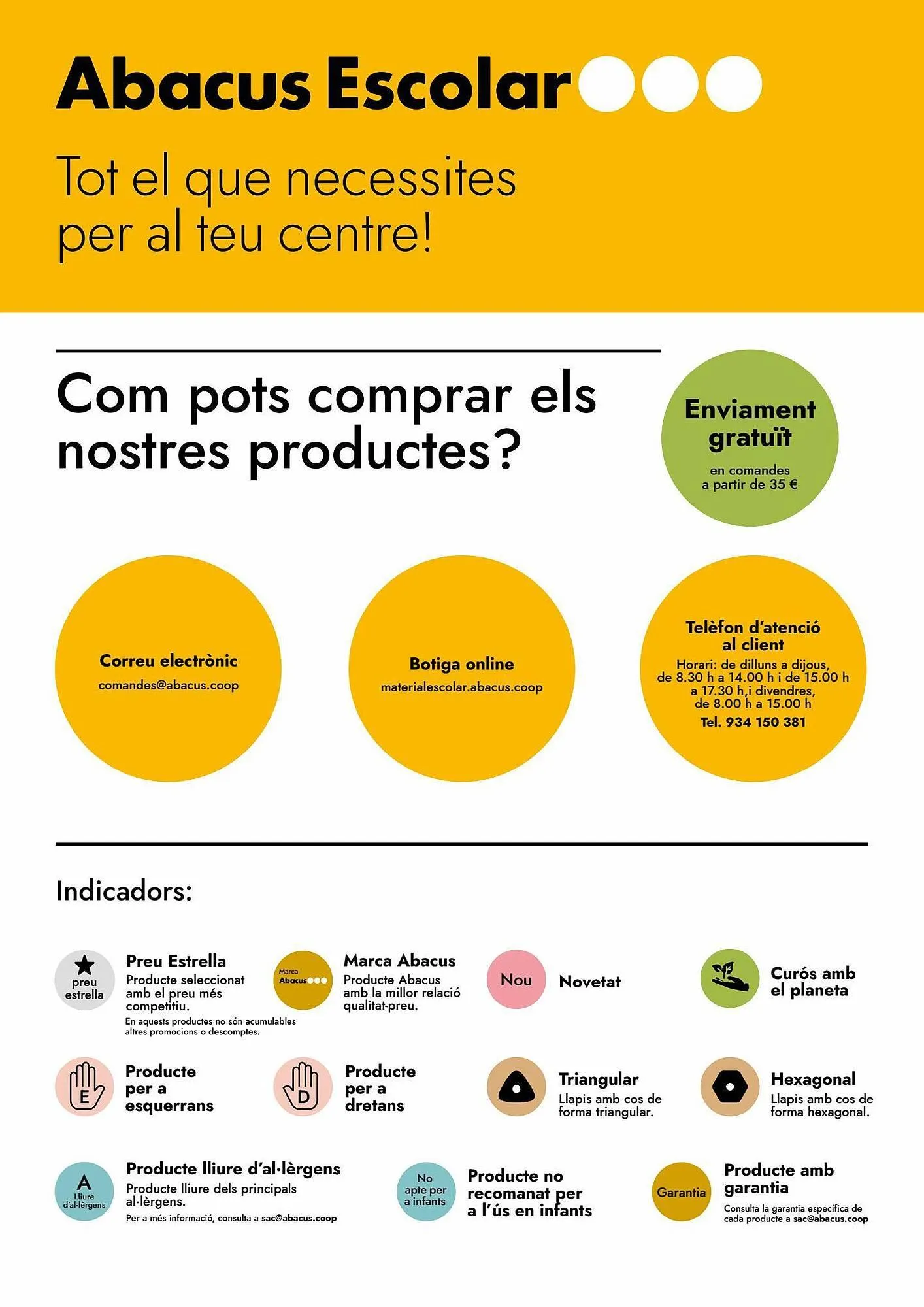 Catálogo de Folleto Abacus 23 de marzo al 31 de enero 2024 - Página 3