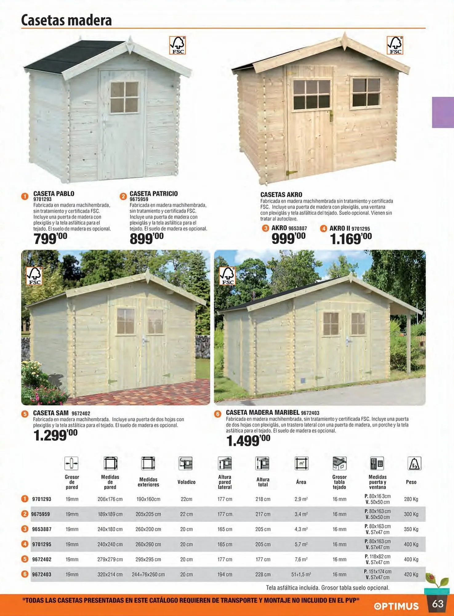 Catálogo de Folleto Optimus 27 de marzo al 31 de agosto 2023 - Página 63