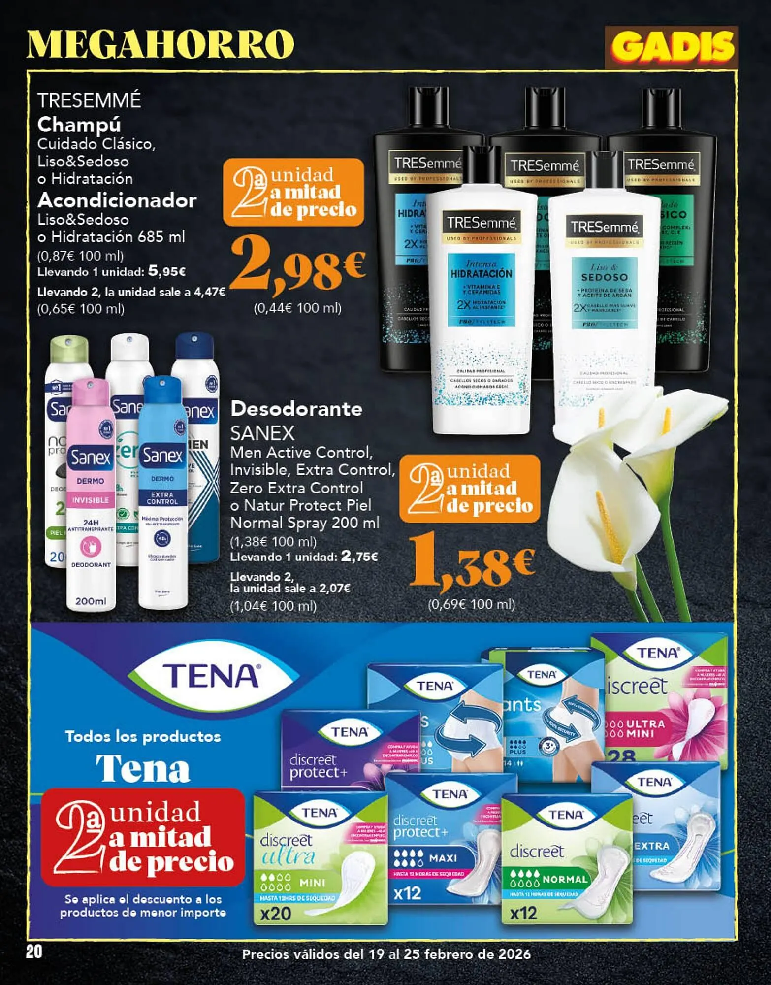 Catálogo de Folleto Gadis 19 de febrero al 25 de febrero 2026 - Página 20