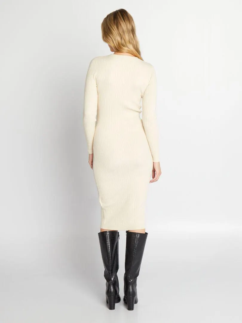 Vestito premaman - BEIGE