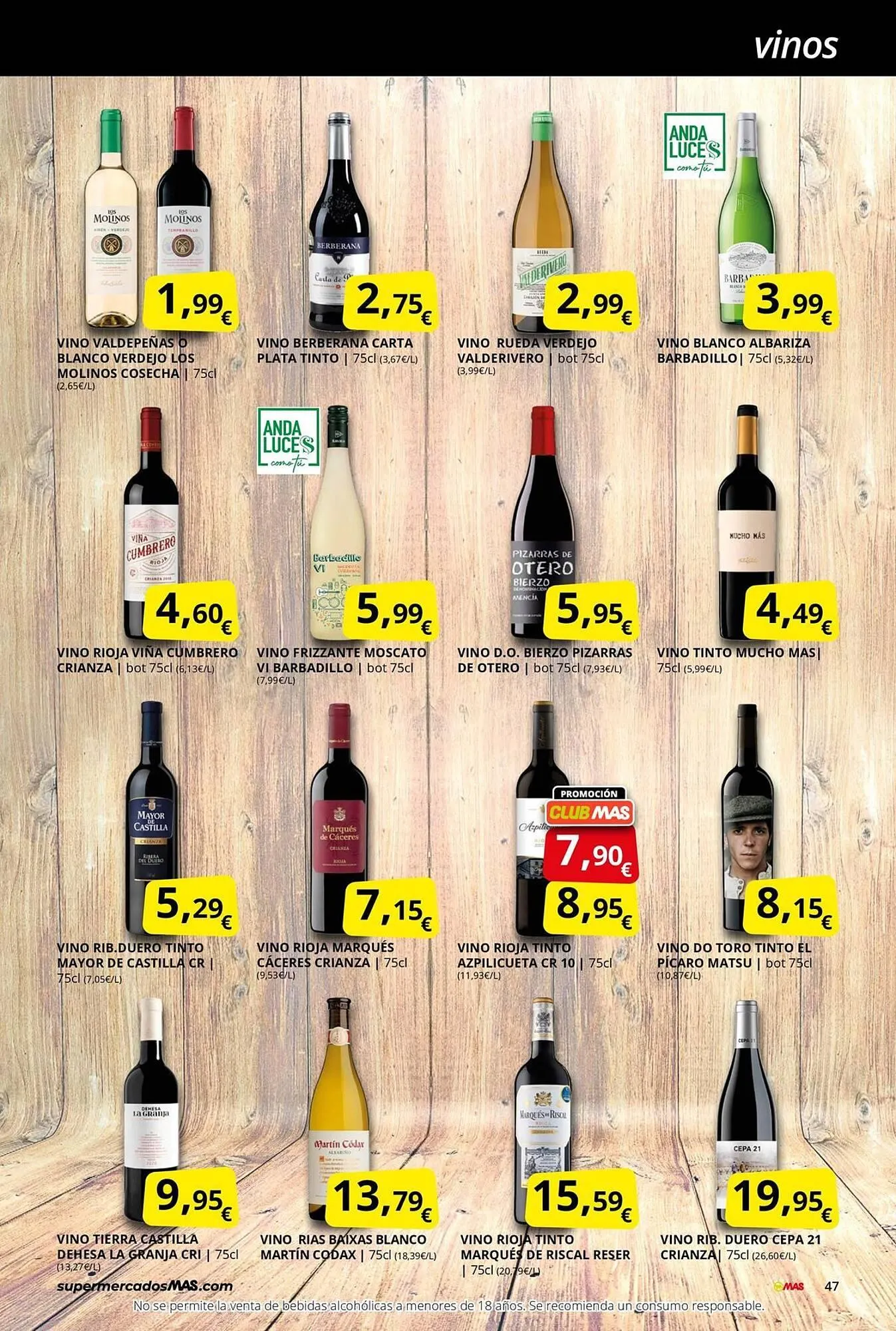 Catálogo de Folleto Supermercados MAS 2 de octubre al 30 de octubre 2025 - Página 47