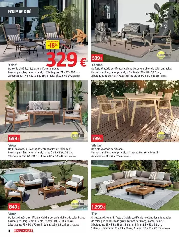 Catálogo de Bricolatge, reformes, decoració i jardí 8 de mayo al 28 de mayo 2025 - Página 4