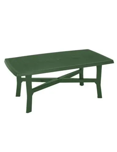 Mesa Resina Verde 180 cm Saturnia