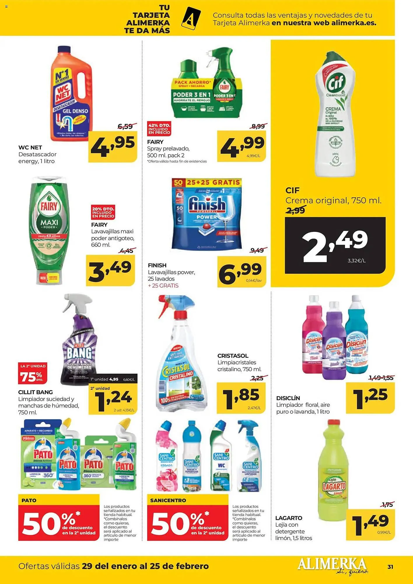 Catálogo de Folleto Alimerka 29 de enero al 25 de febrero 2026 - Página 31