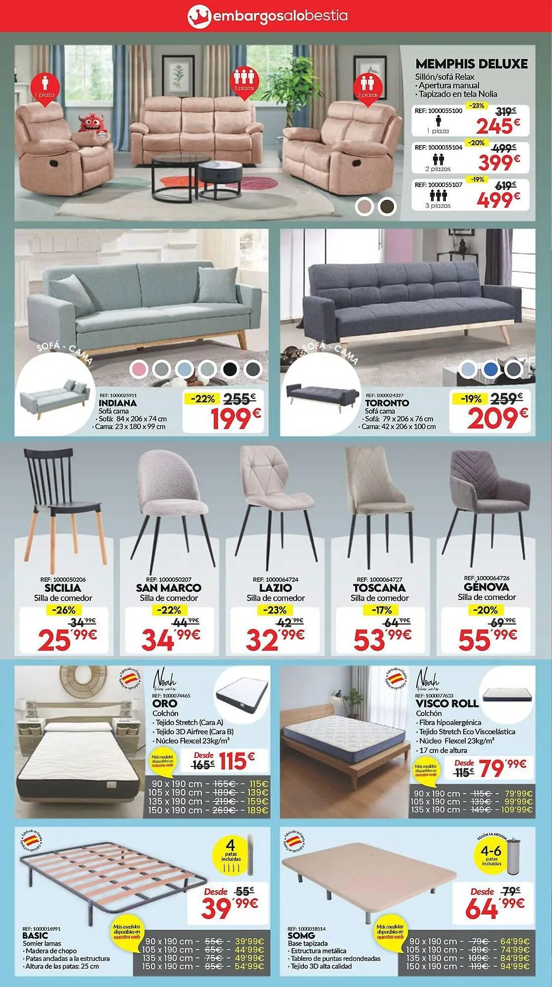 Catálogo de Folleto Embargos a lo bestia 1 de agosto al 24 de agosto 2025 - Página 4