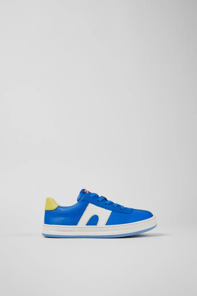 Twins Sneaker de piel azul