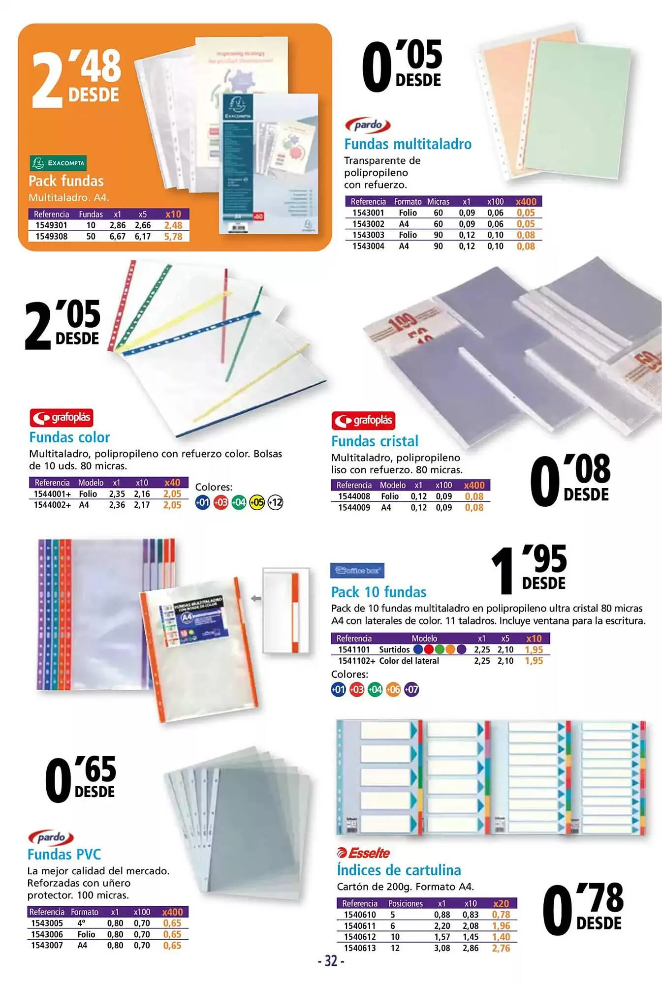 Catálogo de Folleto Folder 8 de mayo al 10 de octubre 2025 - Página 32