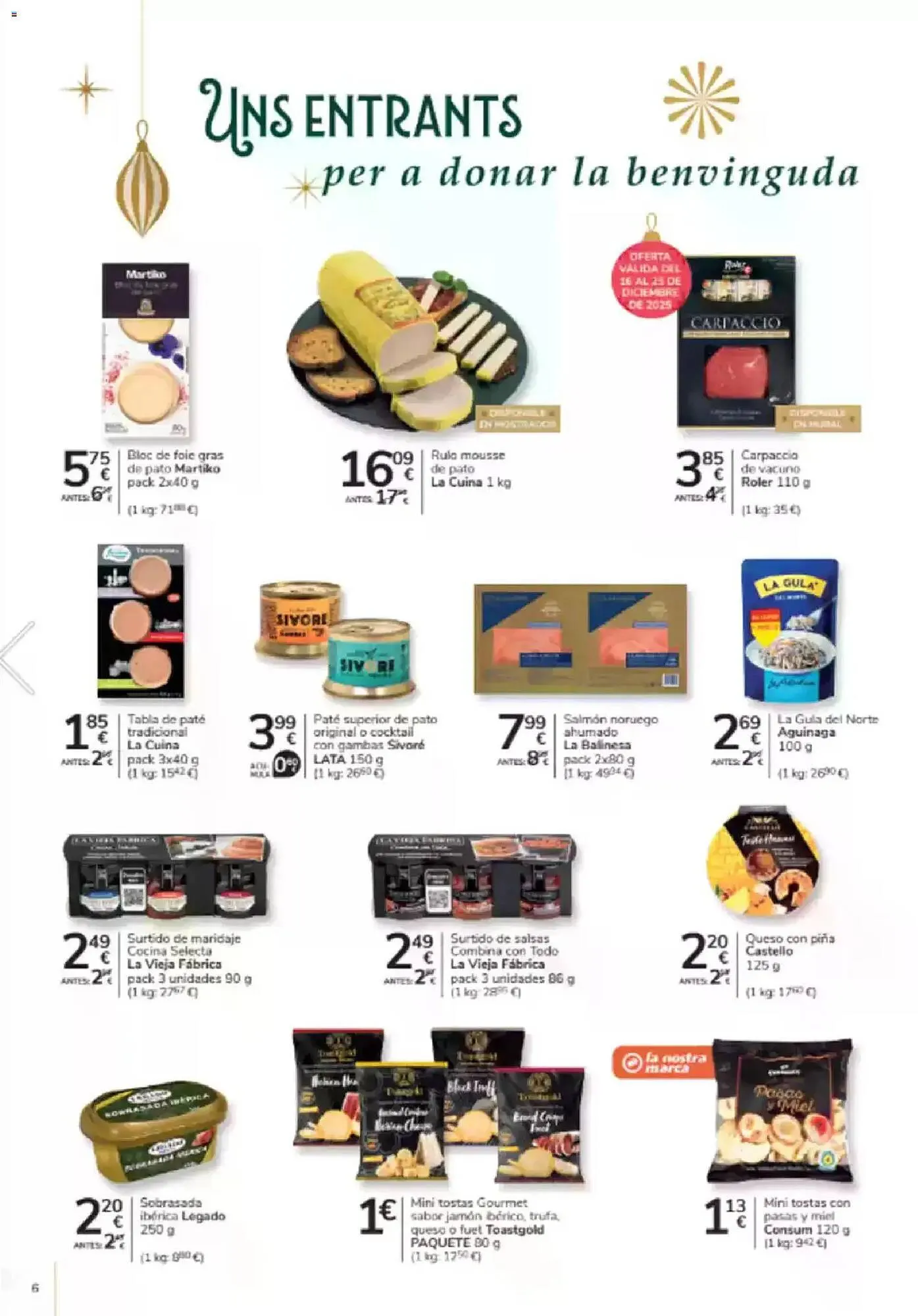 Catálogo de Catálogo Consum 18 de diciembre al 7 de enero 2026 - Página 6