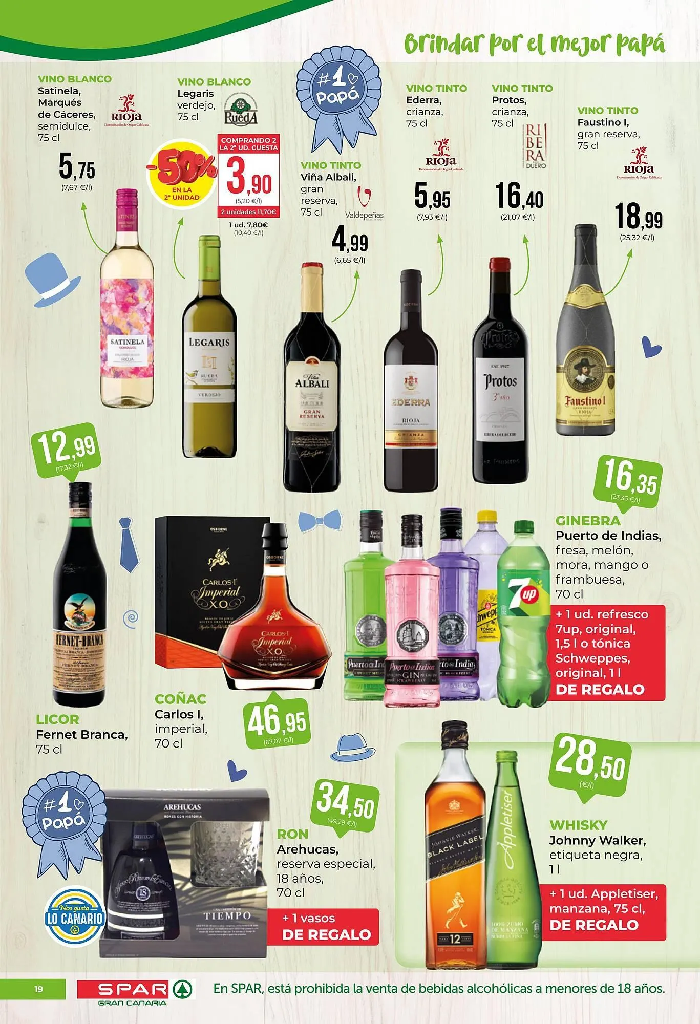 Catálogo de Folleto SPAR Gran Canaria 6 de marzo al 19 de marzo 2026 - Página 19