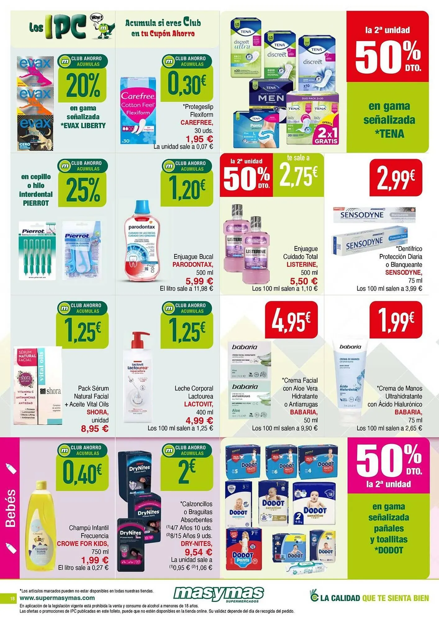 Catálogo de Folleto Masymas 29 de enero al 25 de febrero 2026 - Página 18