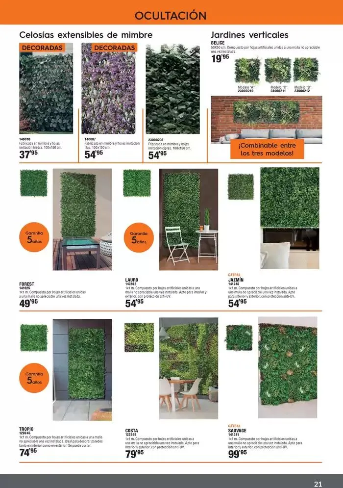 Catálogo de Especial Jardín 22 de marzo al 27 de junio 2025 - Página 21