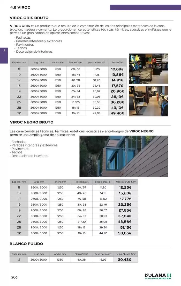 Catálogo de FACHADAS – TARIFA ISOLANA 2025 9 de enero al 30 de junio 2025 - Página 23