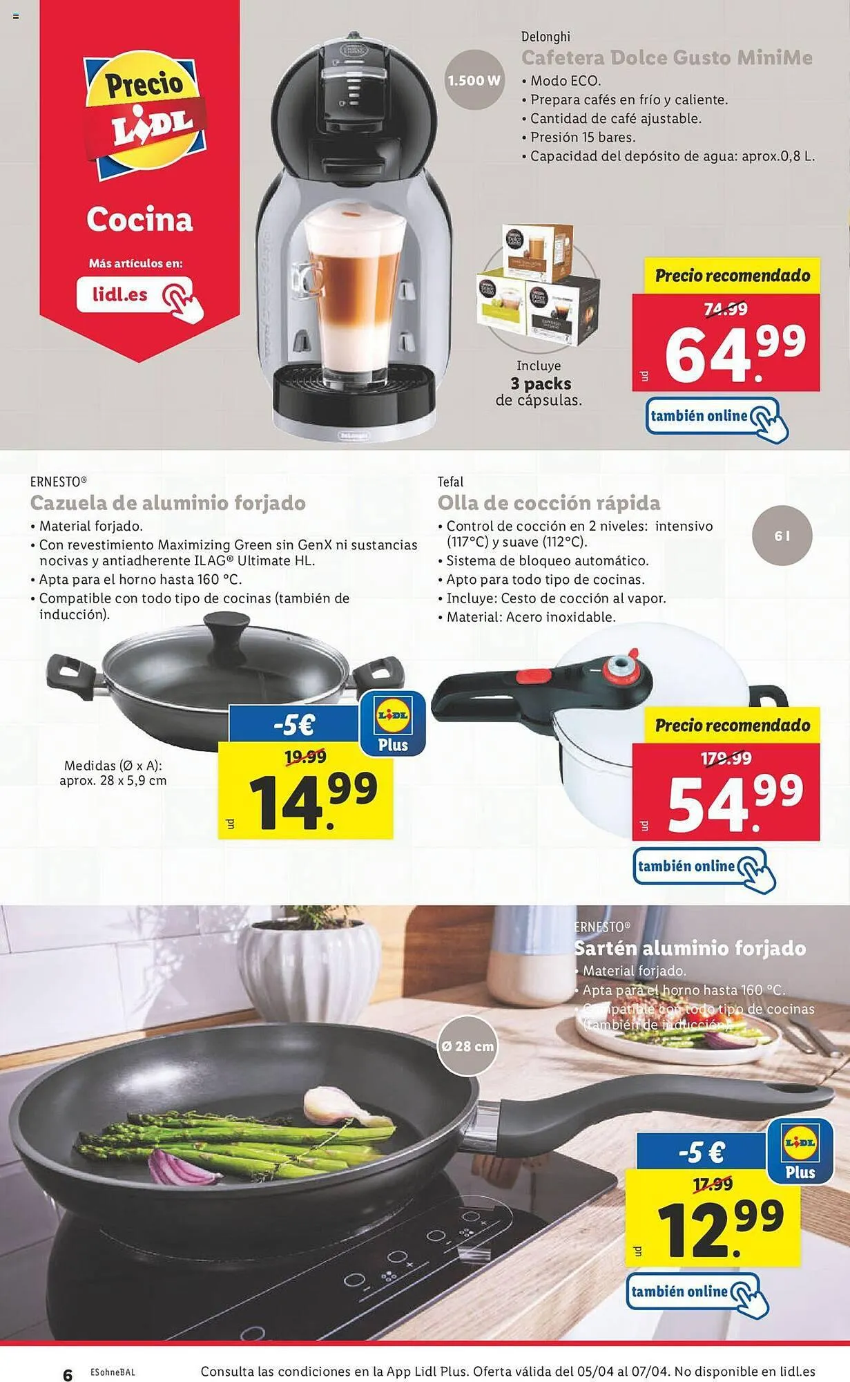 Catálogo de Folleto Lidl 1 de abril al 7 de abril 2024 - Página 34