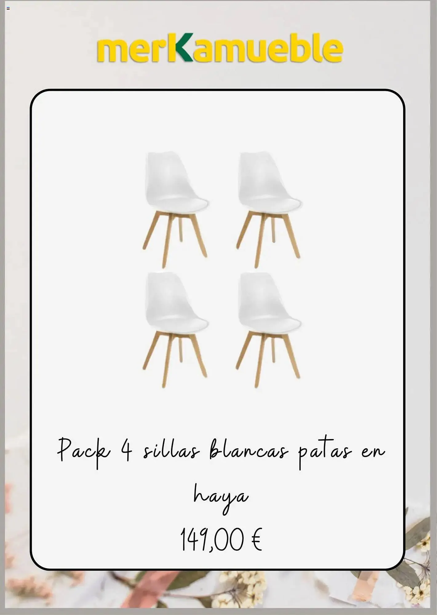 Catálogo de Folleto Merkamueble 5 de marzo al 5 de abril 2025 - Página 2