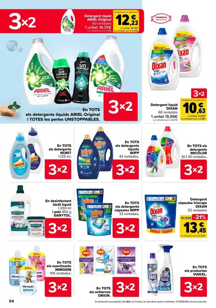 Catálogo de 50% QUE VUELVE + 3x2 10 de abril al 21 de abril 2025 - Página 54
