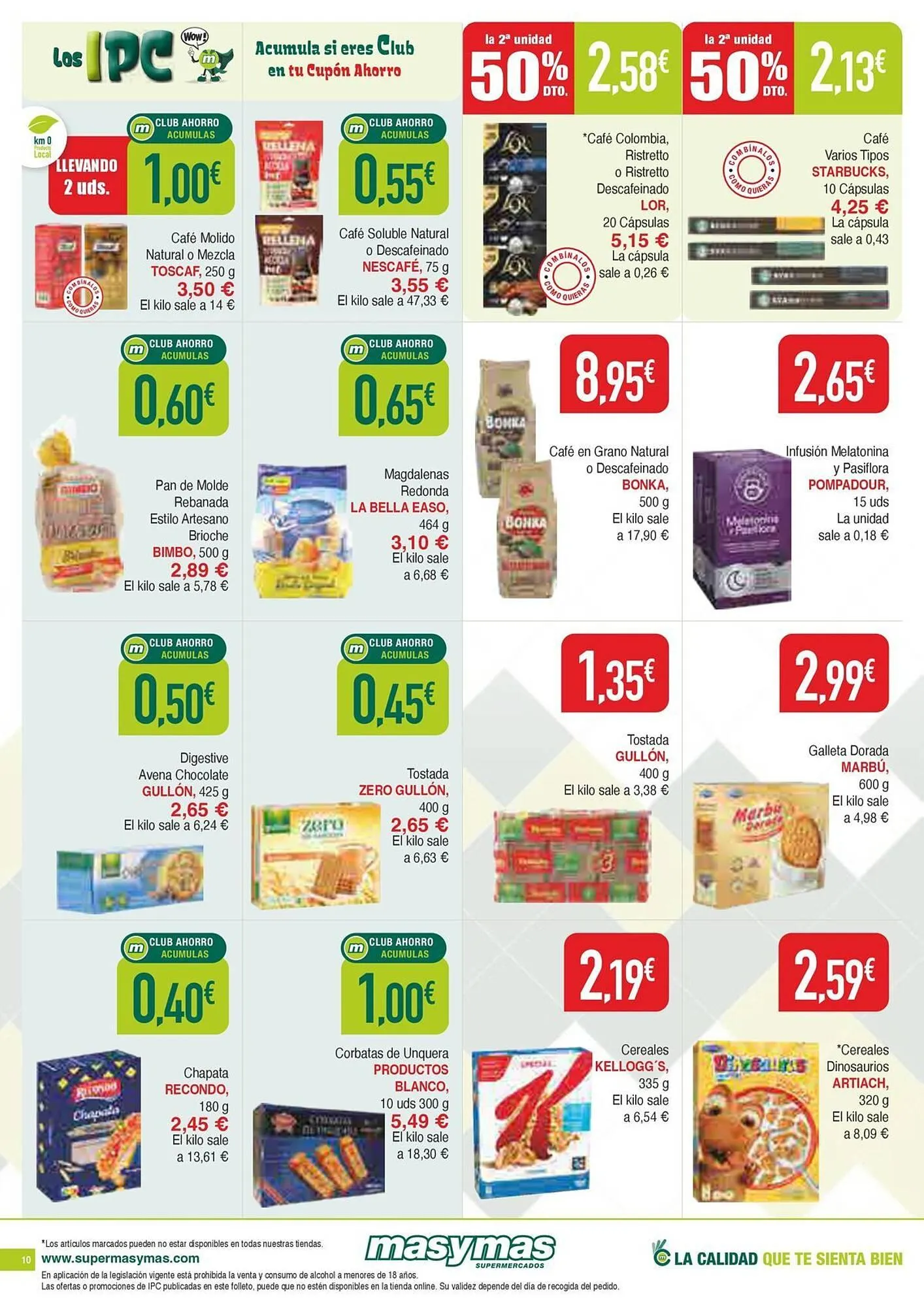 Catálogo de Folleto Masymas 31 de julio al 3 de septiembre 2025 - Página 10