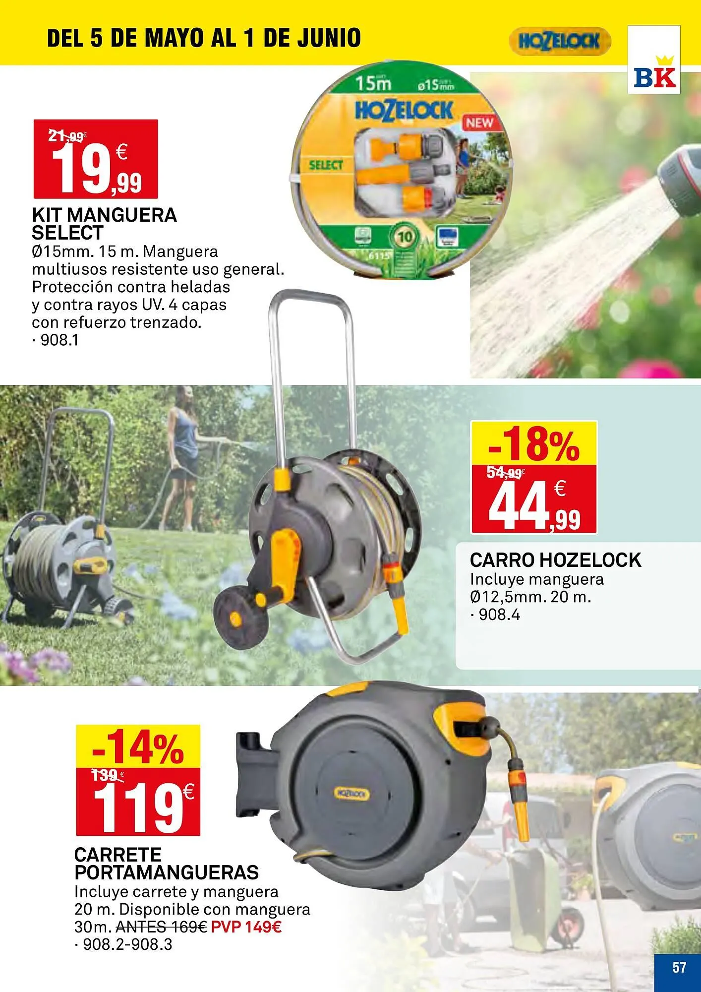 Catálogo de Folleto Bricoking 5 de mayo al 1 de junio 2025 - Página 57