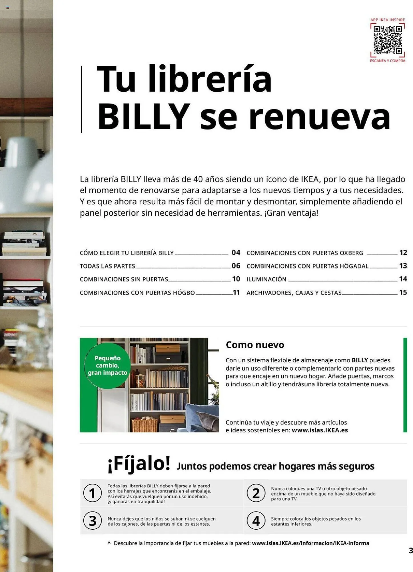 Catálogo de Folleto IKEA Billy 4 de septiembre al 31 de enero 2025 - Página 3