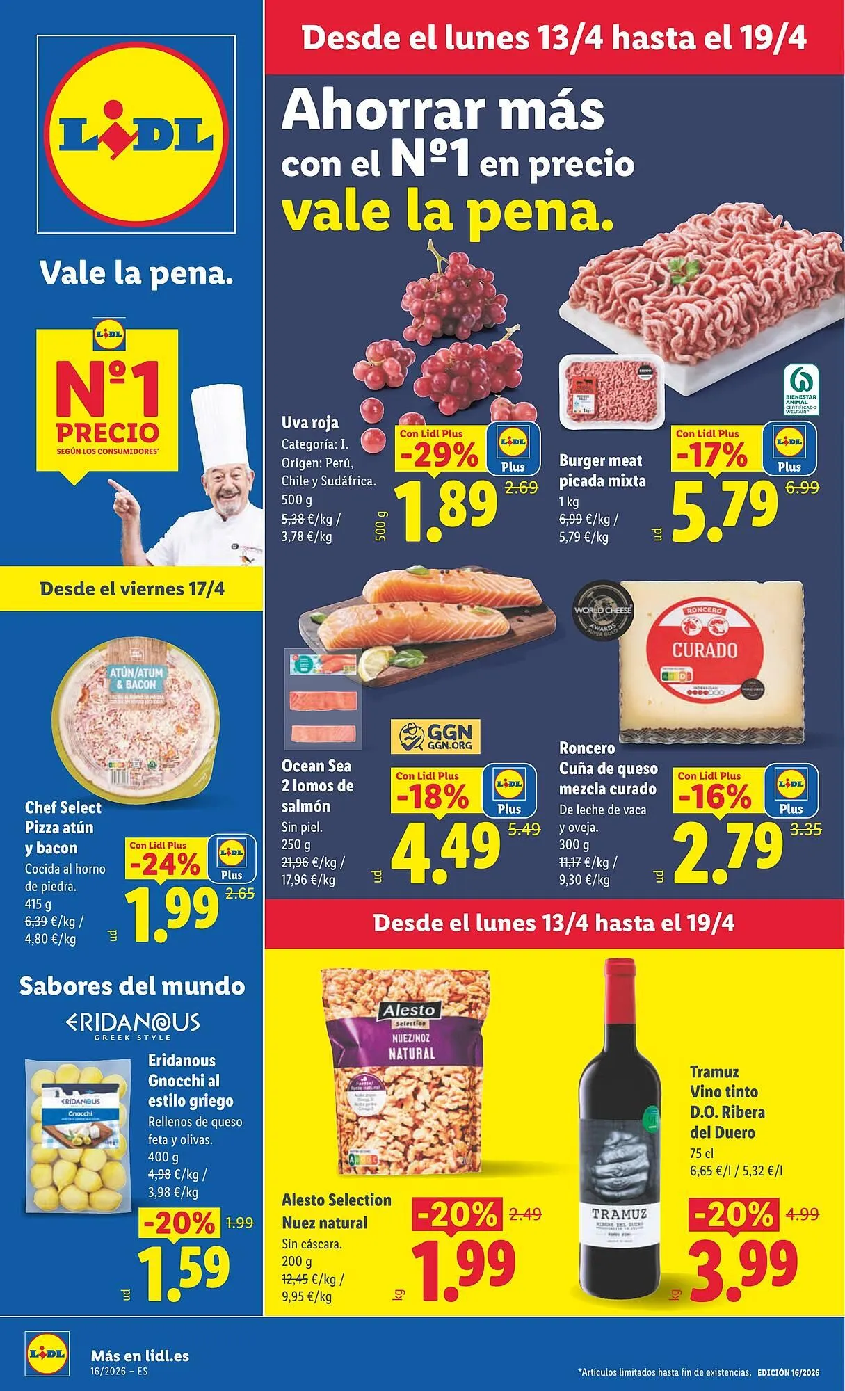 Catálogo de Catálogo Lidl 13 de abril al 19 de abril 2026 - Página 1