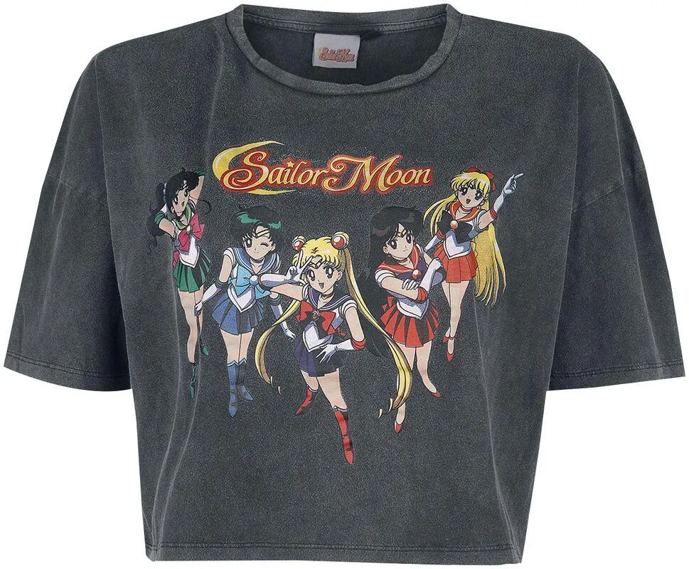 "Group" Camiseta Negro de Sailor Moon