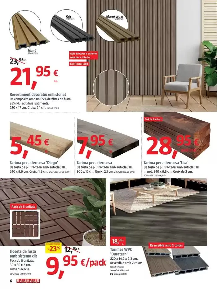 Catálogo de Bricolatge, reformes, decoració i jardí 3 de abril al 7 de mayo 2025 - Página 6