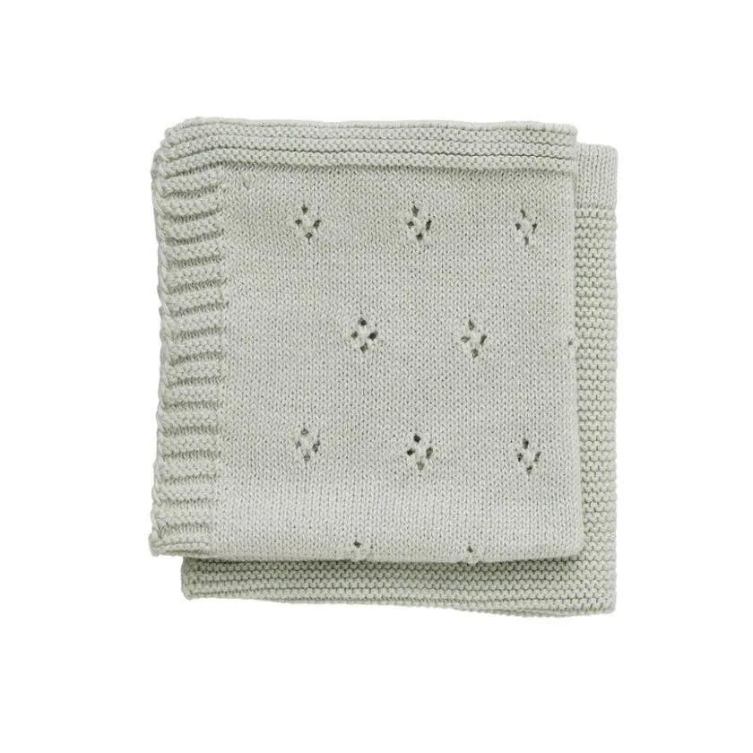 Caia dish cloth set sage green - 2 pcs.