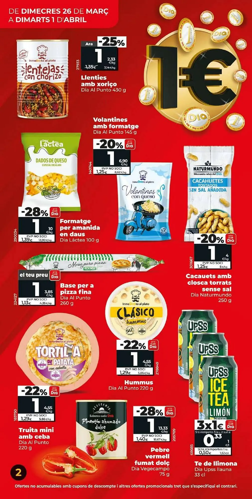 Catálogo de Folleto Maxi Dia 26 de marzo al 1 de abril 2025 - Página 2