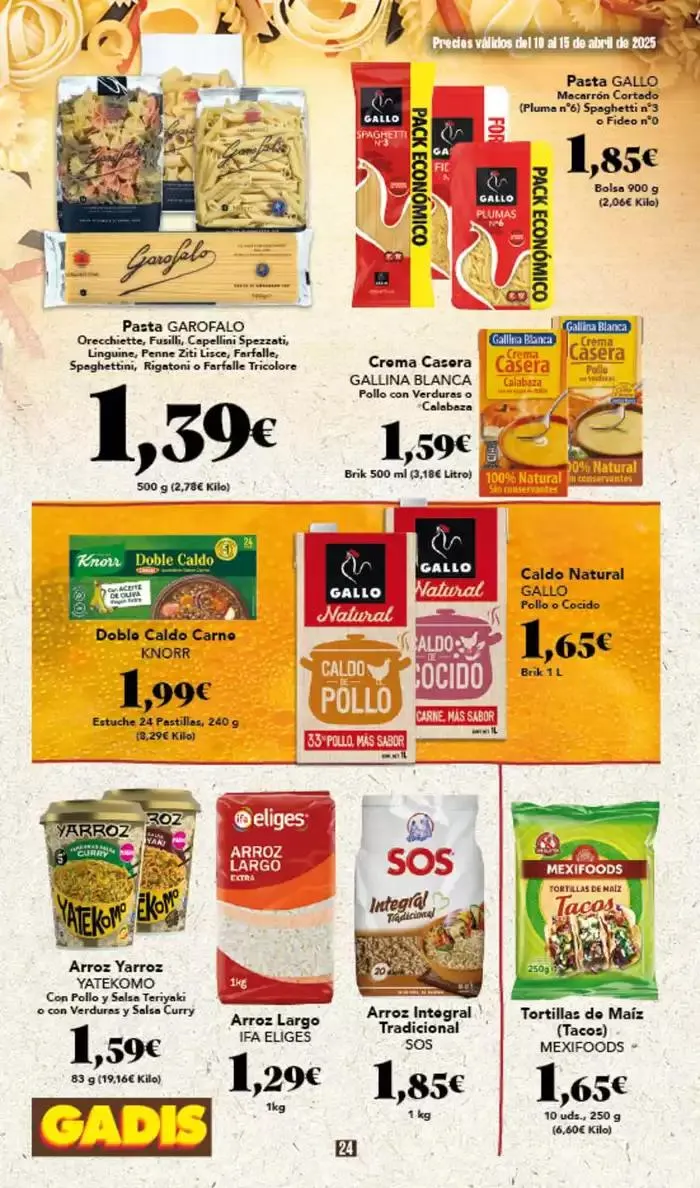 Catálogo de Precios válidos del 10 al 15 abril 10 de abril al 15 de abril 2025 - Página 24