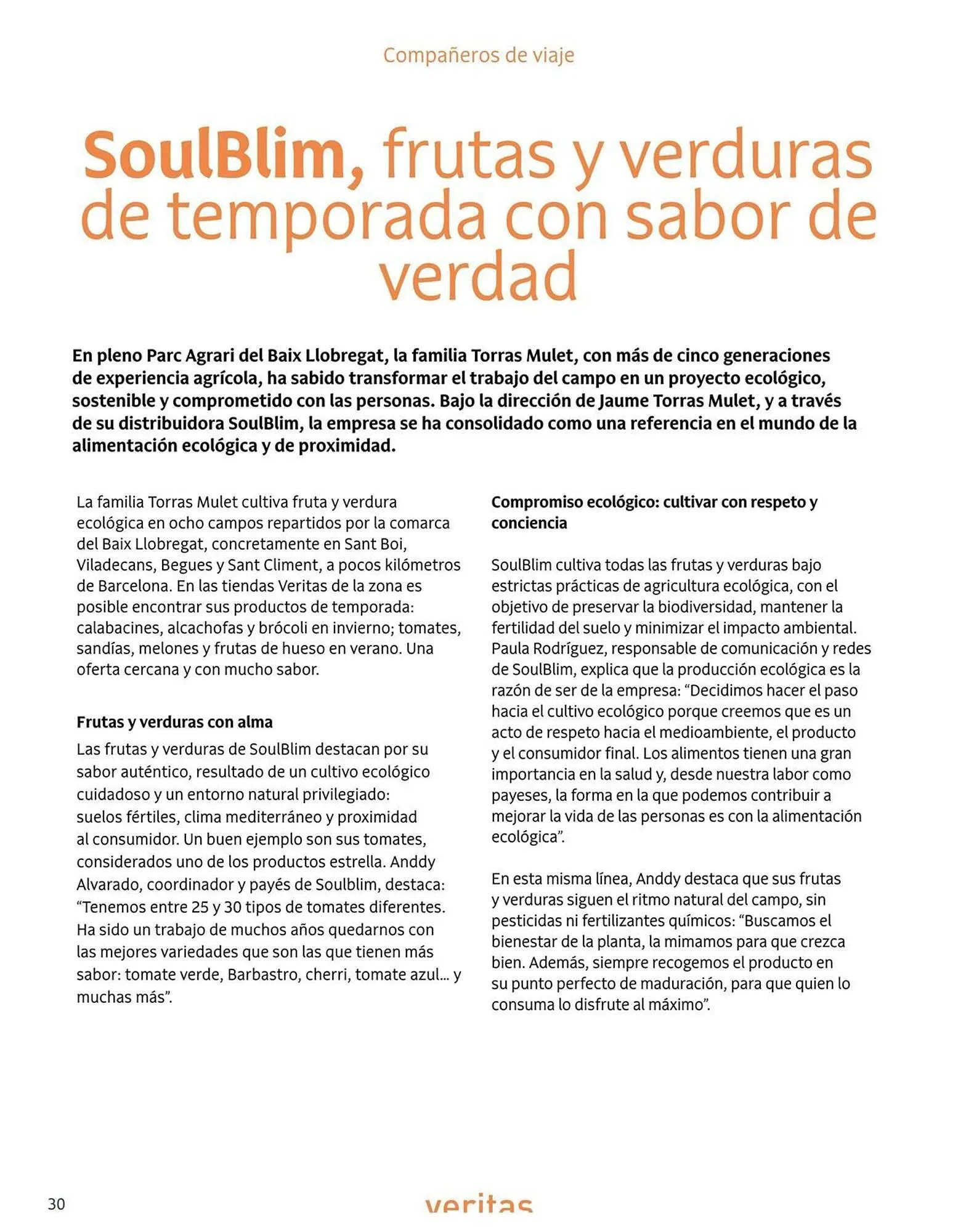 Catálogo de Folleto Veritas 1 de julio al 31 de agosto 2025 - Página 30