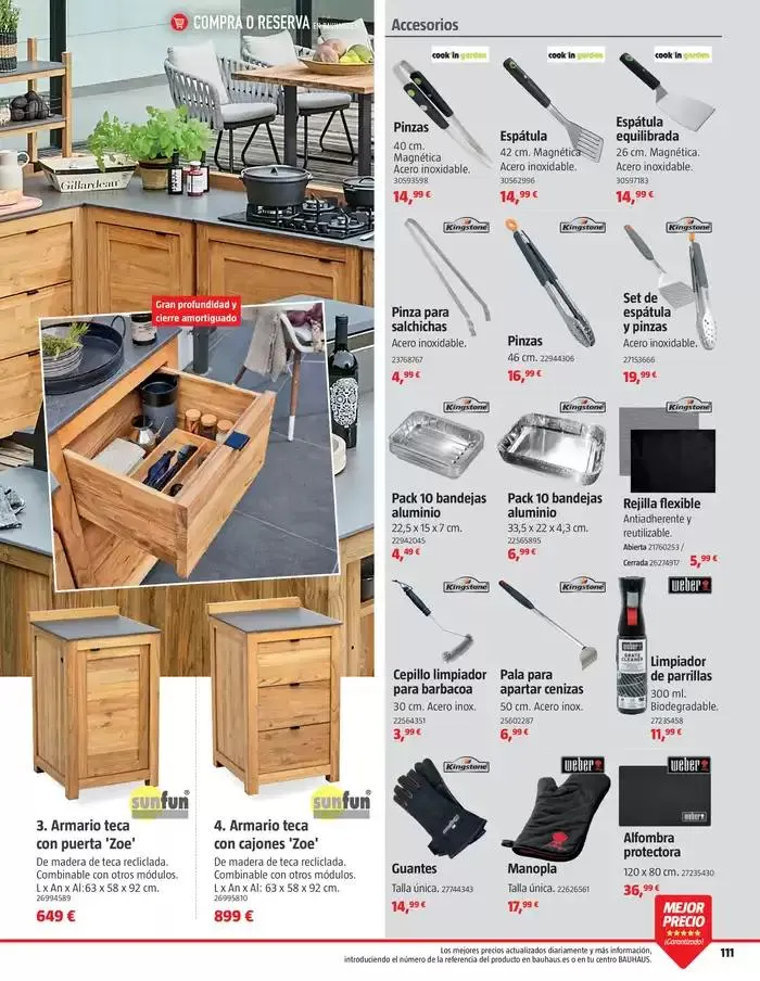 Catálogo de VERANO. Jardín, terraza, balcón. 26 de marzo al 20 de abril 2025 - Página 111