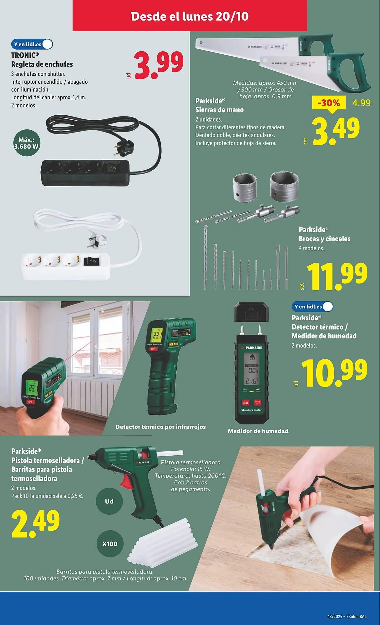 Catálogo de Catálogo Lidl 20 de octubre al 26 de octubre 2025 - Página 7