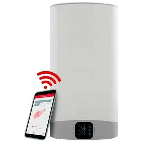 Termo eléctrico multiposición Velis ARISTON 80L WIFI clase energética C