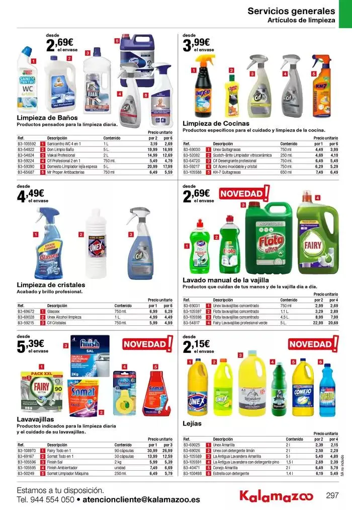 Catálogo de Staples Kalamazoo Catálogo General 9 de enero al 30 de septiembre 2025 - Página 297