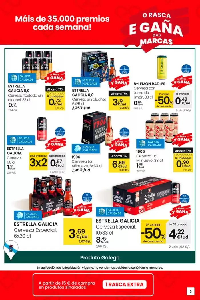 Catálogo de Sempre a bo prezo EROSKI 26 de septiembre al 8 de octubre 2024 - Página 3