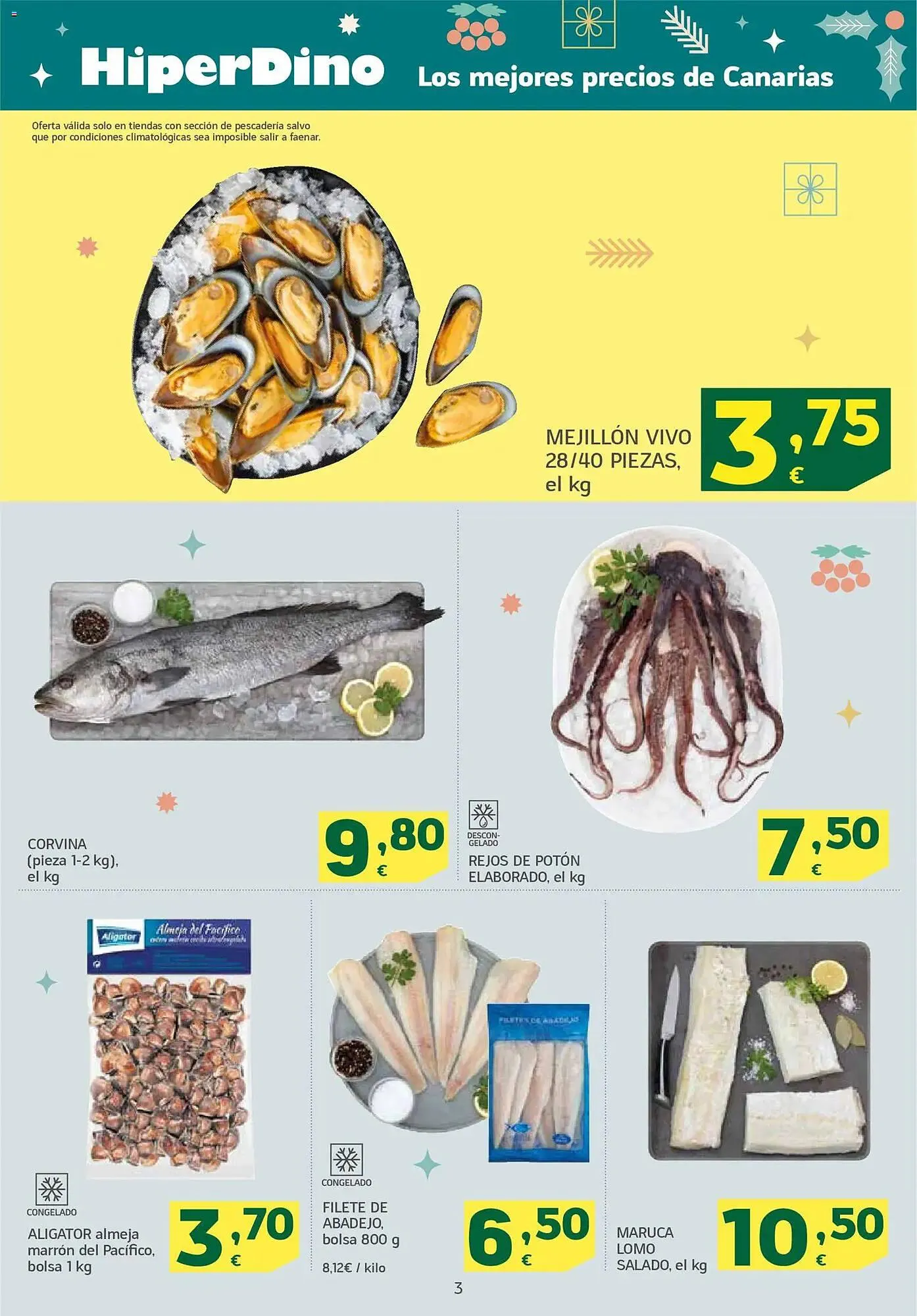 Catálogo de Folleto HiperDino 25 de noviembre al 3 de diciembre 2025 - Página 3
