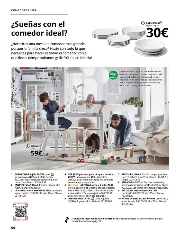 Catálogo de IKEA Catálogo Cuando la casa se llena 2 de octubre al 31 de enero 2025 - Página 50
