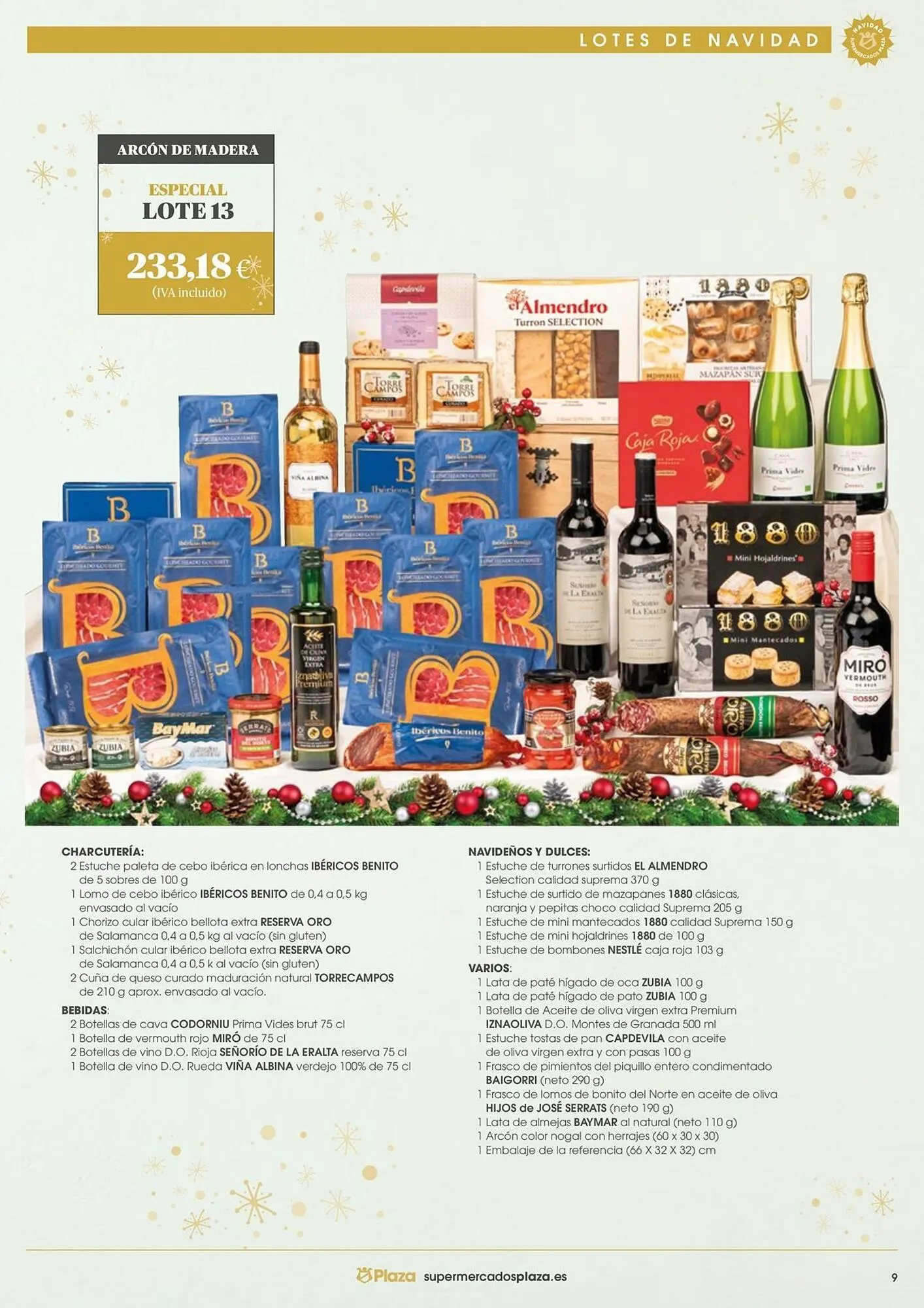 Catálogo de Folleto Supermercados Plaza 20 de octubre al 31 de diciembre 2025 - Página 9