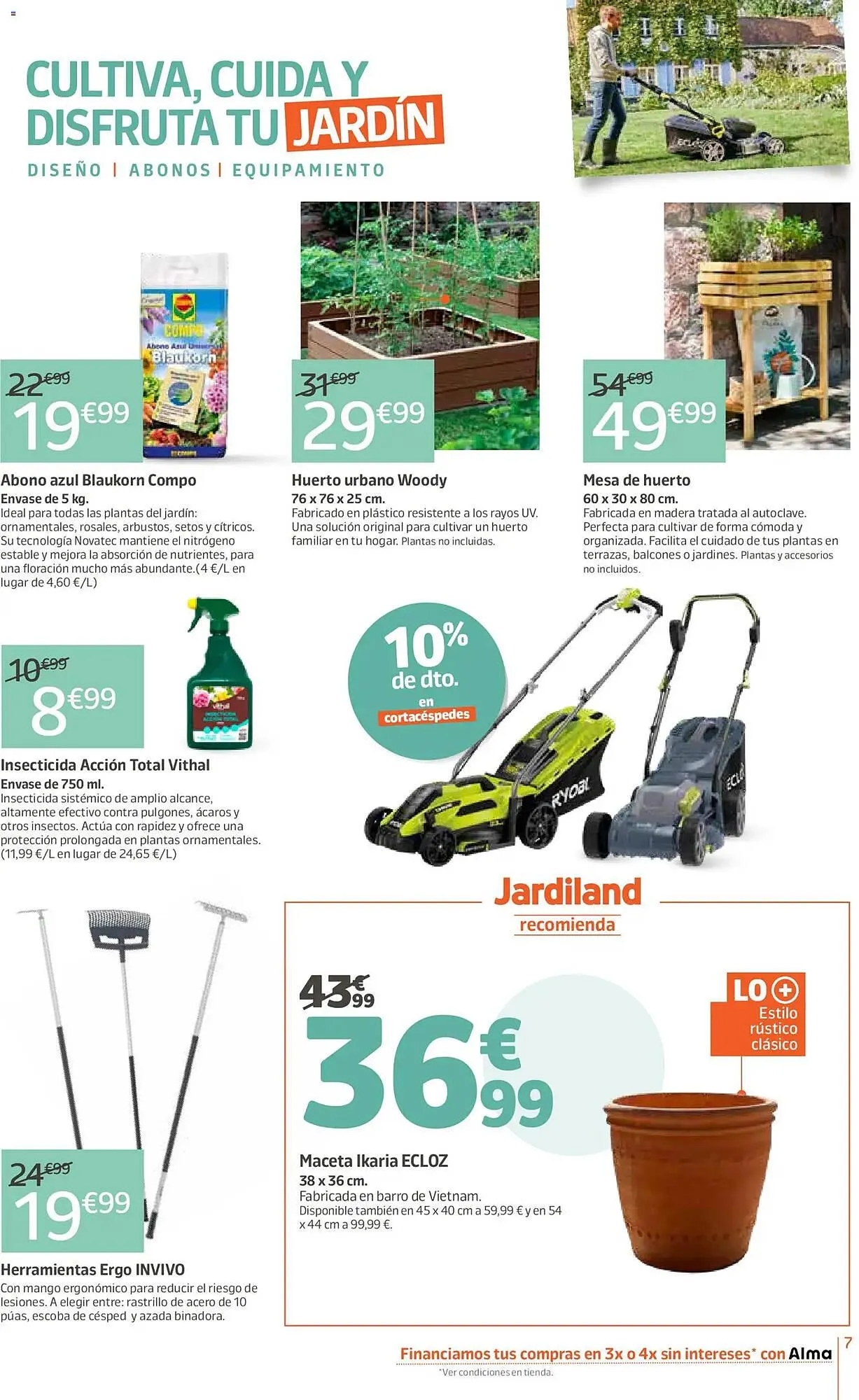 Catálogo de Catálogo Jardiland 2 de abril al 13 de abril 2026 - Página 7