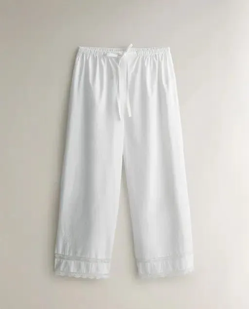PANTALÓN ALGODÓN BORDADOS