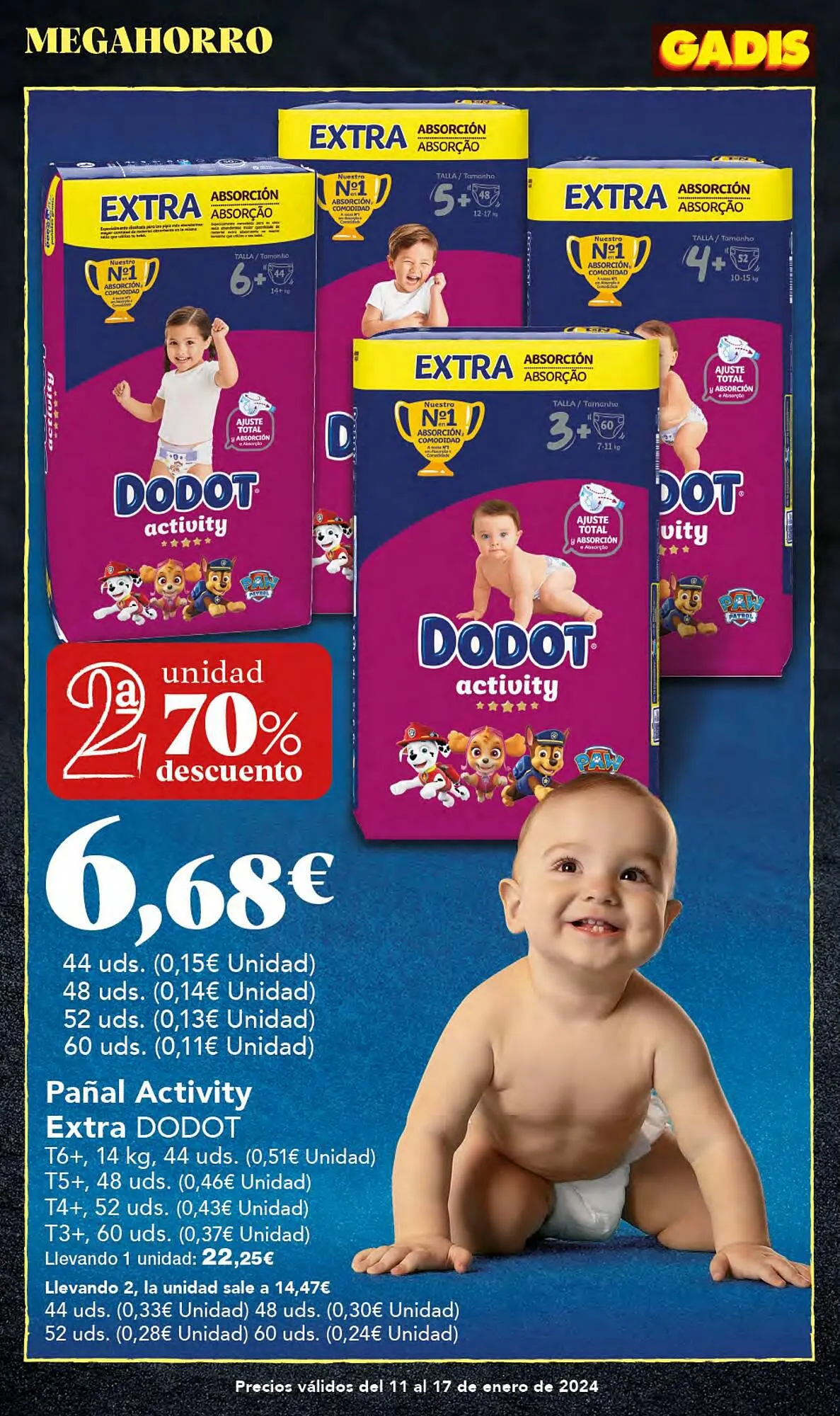 Catálogo de Folleto Gadis 11 de enero al 17 de enero 2024 - Página 21