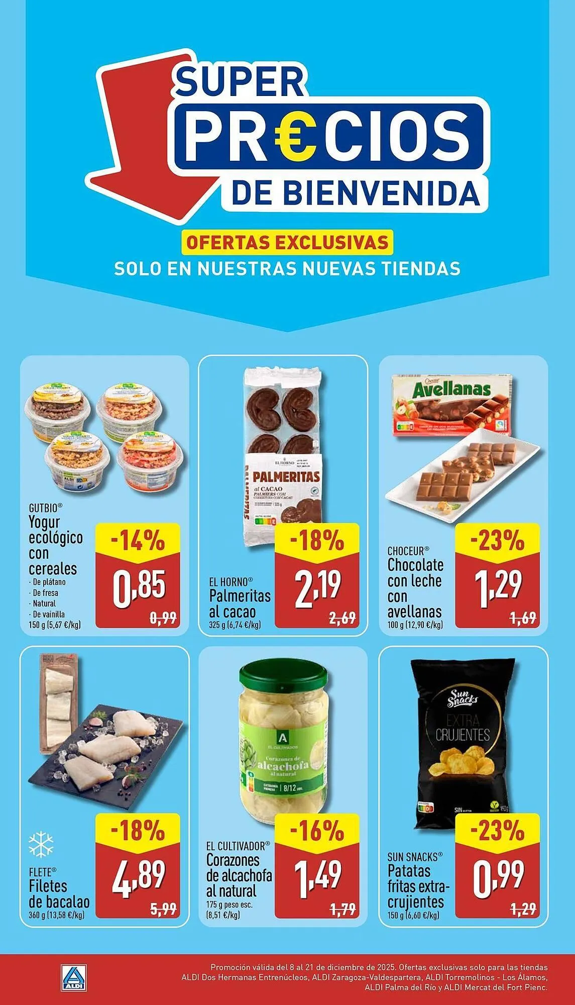 Catálogo de Folleto ALDI 8 de diciembre al 21 de diciembre 2025 - Página 1